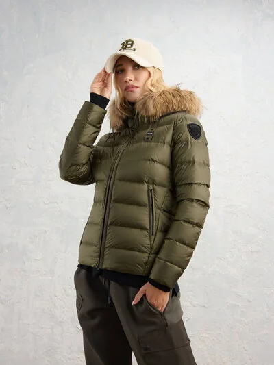 CHAQUETA CORTA CON PLUMÓN ARCADIA