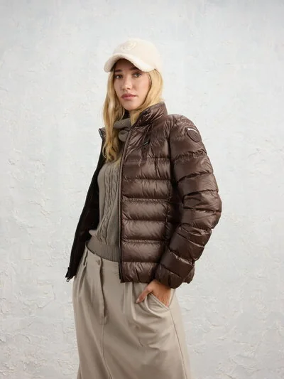 CHAQUETA CORTA ACOLCHADA PLUMA GEORGIA