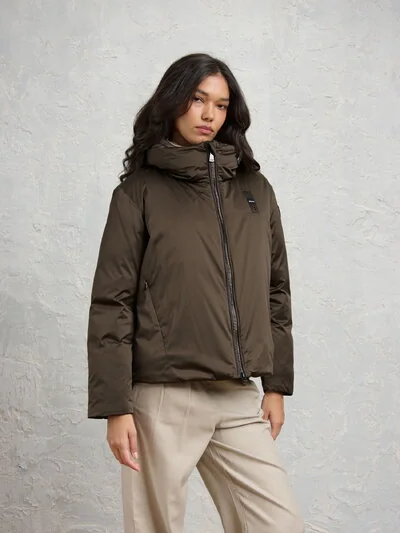 SMOOTH SATIN DOWN JACKET MELLEN
