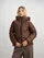 Blauer - TYLLIN MIXED QUILTING DOWN JACKET - Brown 30B - Blauer