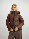 TYLLIN MIXED QUILTING DOWN JACKET - Zoom