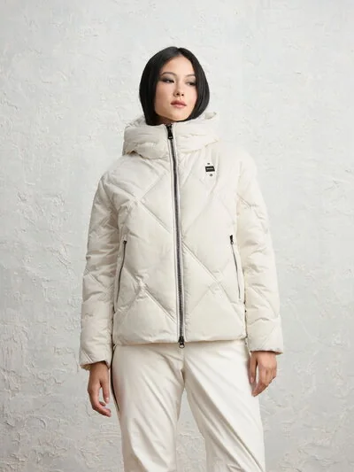 DOWN JACKET WITH DOUBLE STITCHING TYNDALE