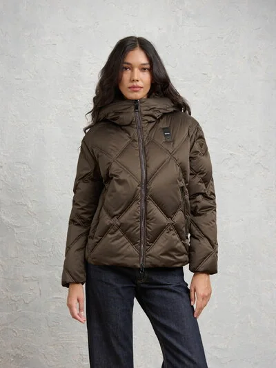 DOWN JACKET WITH DOUBLE STITCHING TYNDALE