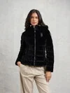 VELLY GLOSSY VELVET DOWN JACKET - Zoom