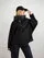 Blauer - SHORT WOOL COAT FREDERIKA - Black - Blauer