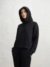 FLEECE WITH SLITS AND HOOD FAYETTE - Zoom