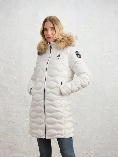 LANGES DAUNENJACKE ONDINA LYNEL