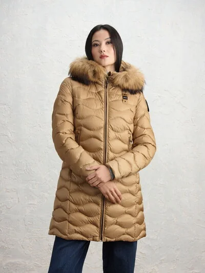 LANGES DAUNENJACKE ONDINA LYNEL