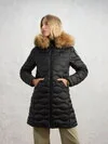 LONG WAVE-QUILTED DOWN JACKET LYNEL - Zoom
