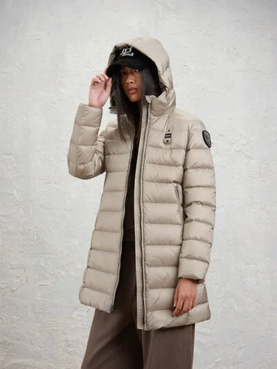 LANGE DAUNENJACKE AGNES
