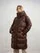 Blauer - LONG DOWN JACKET FOUR POCKETS LENA - Brown 30B - Blauer