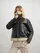 Blauer - SHEEPSKIN AND QUILTED NYLON JACKET ALHAMBRA - Black - Blauer