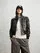 Blauer - BOMBER IN SOFT VIOLANTE LEATHER - Black - Blauer