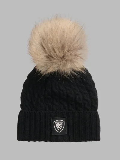 MAROTTA JUNIOR POM POM BEANIE