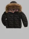 ARION JUNIOR QUILTED JACKET WITH WAVE PATTERN - Zoom