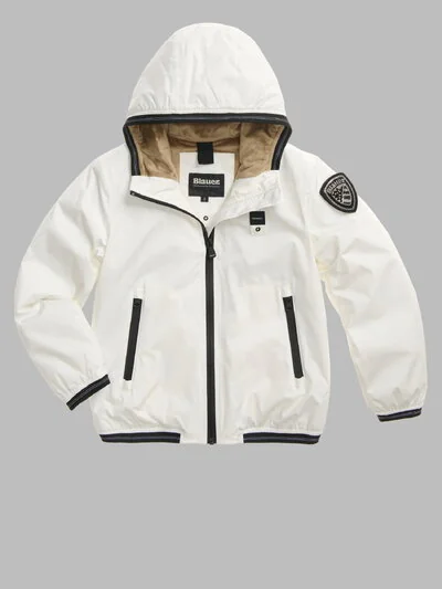 JACKET WITH ECO-FUR LINING EDITH JUNIOR