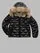 Blauer - MICRO RIP NYLON JENTON JUNIOR QUILTED JACKET - Black Inside Beige 301 - Blauer