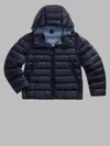 ACTON JUNIOR QUILTED JACKET WITH HOOD - Zoom