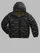 Blauer - BRINTON JUNIOR WAVE QUILTED JACKET - Black Int. Dark Olive - Blauer