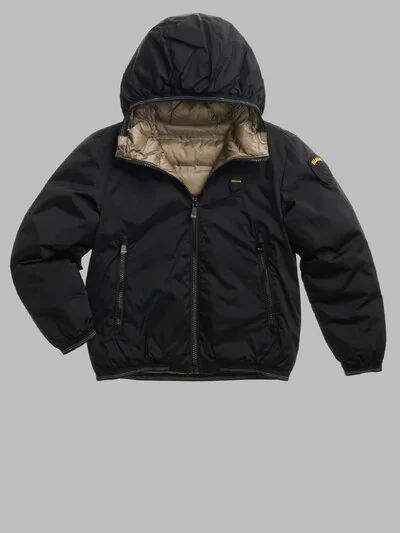 REVERSIBLE HEAT-SEALED QUILTED JACKET DONALD JUNIOR