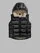 Blauer - HOODED SLEEVELESS QUILTED JACKET ARDEN JUNIOR - Black Inside Beige 301 - Blauer
