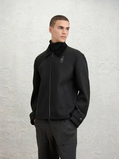VESTE AVEC COL GILMAN
