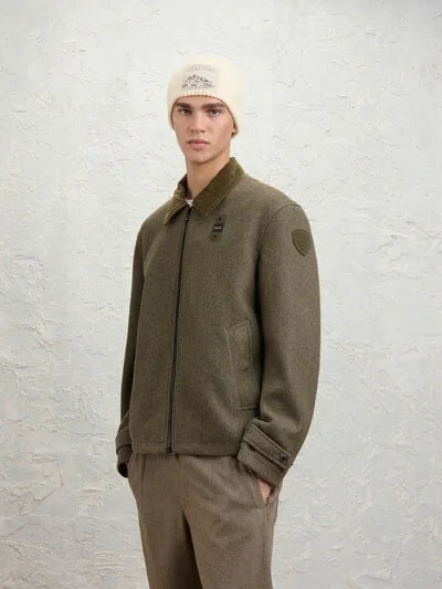 VESTE AVEC COL GILMAN