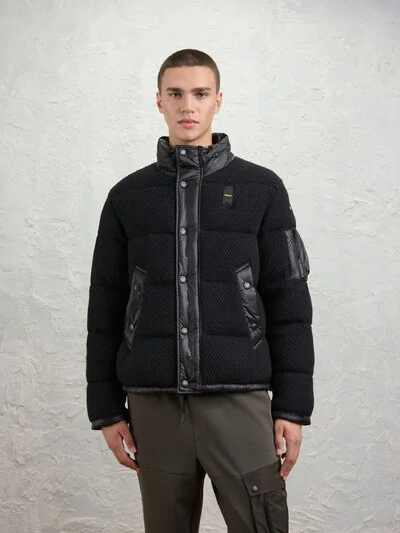 BLOUSON EN MAILLE MATELASSÉ LAWRENCE