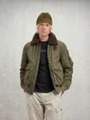 GLEASON BOMBER WITH ECO SHEEPSKIN COLLAR - Zoom