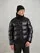 Blauer - PERKINS NYLON AND TASLAN JACKET - Black Inside Beige 301 - Blauer