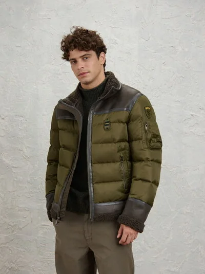 JACKET WITH SHEEPSKIN INSERTS ORGAN NEW