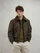 Blauer - BOMBER WITH ECO-SHEEPSKIN COLLAR MARSHALL - Deep Brown - Blauer