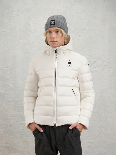 GILET COURT MATELASSÉ PLUME ACTON