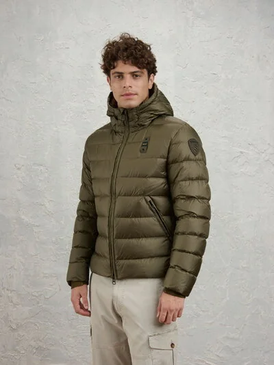 GILET COURT MATELASSÉ PLUME ACTON