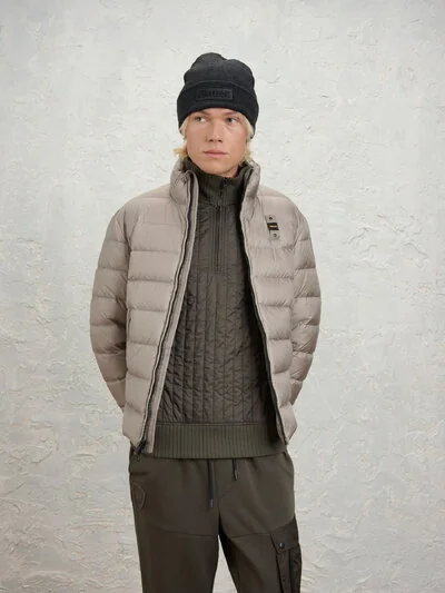 GILET COURT MATELASSÉ PLUME AUSTIN
