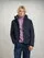 Blauer - DOWN JACKET WITH WAVE-QUILTED INTERIOR BURKE - Blue - Blauer