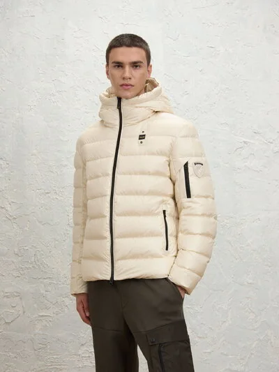 GLOSSY CIRÈ DOWN JACKET FLEET