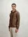 Blauer - COLBY SCUBA FLEECE WITH HOOD - Brown 30D - Blauer