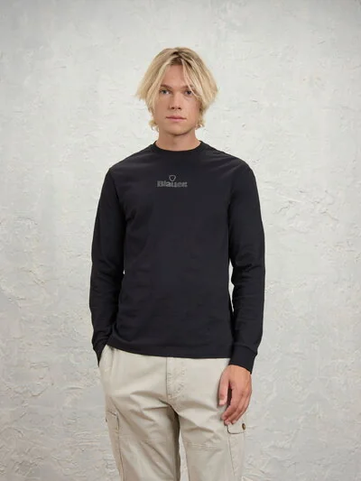 T-SHIRT JERSEY MANCHE LONGUE AUBON