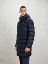 LONG DOWN JACKET WITH HOOD CARVER - Zoom