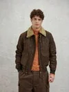 BOMBER WITH FUR COLLAR CHEITONS - Zoom