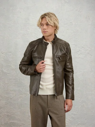 LEDERJACKE BIKER CARLOS