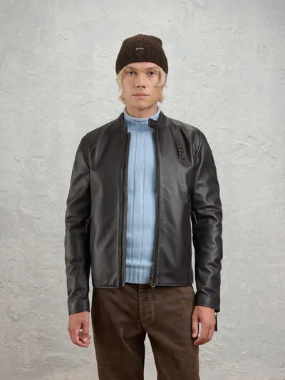 RIPLEY LINED LEATHER JACKET
