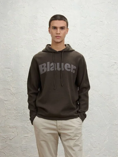 KNIT WITH HOOD PARKER