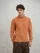 Blauer - BOBBYN MARLED SWEATER - Deep Orange Mouline - Blauer