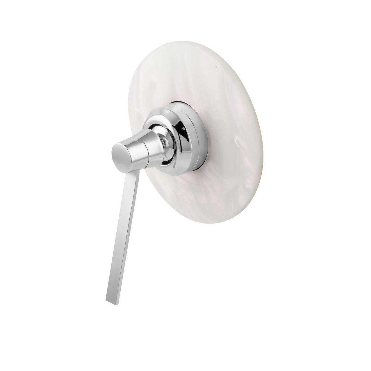 Built-in shower mixer Perle white pearl - Pearl White