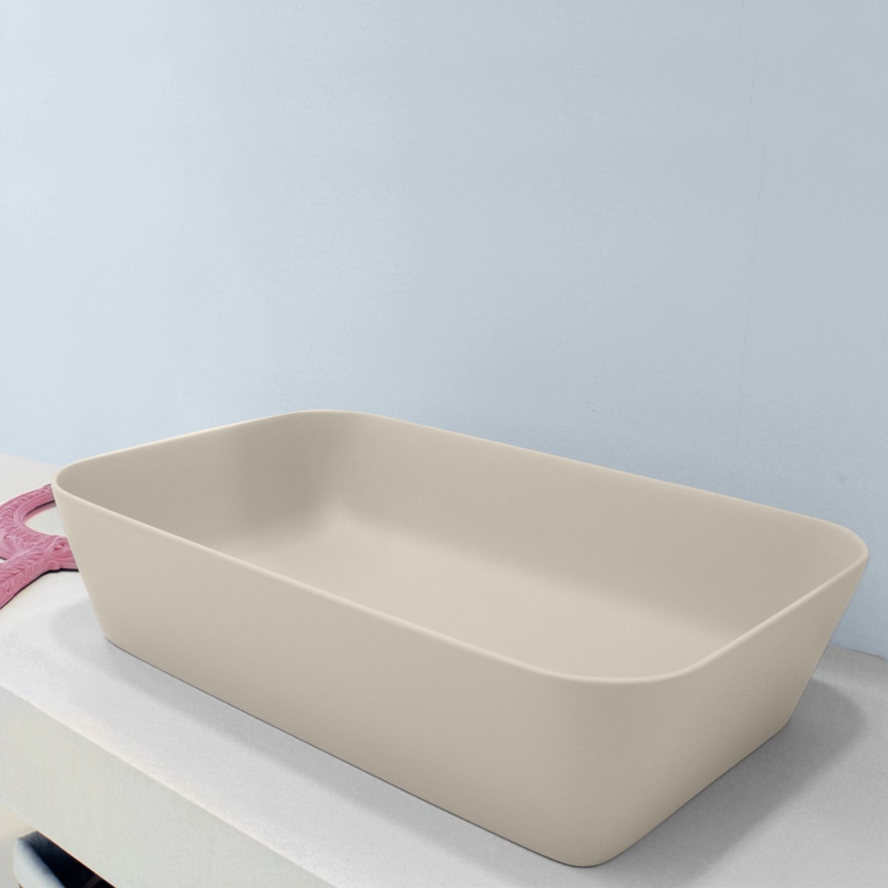 Lavabo in Mineral Marmo