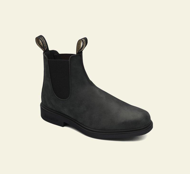 las botas #1308 - DRESS SERIES - Negro Rústico