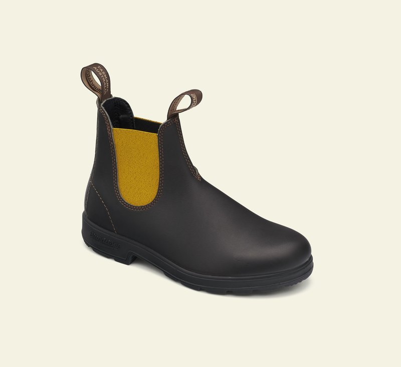 Boots #1919 - ORIGINALS SERIES - Brown & Mustard