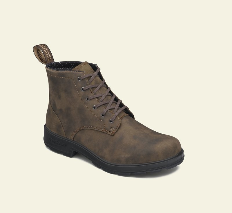 Boots #1930 - LACE UP SERIES - Rustic Brown